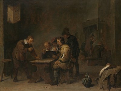 Die Spieler, ca. 1640 von David Teniers the Younger